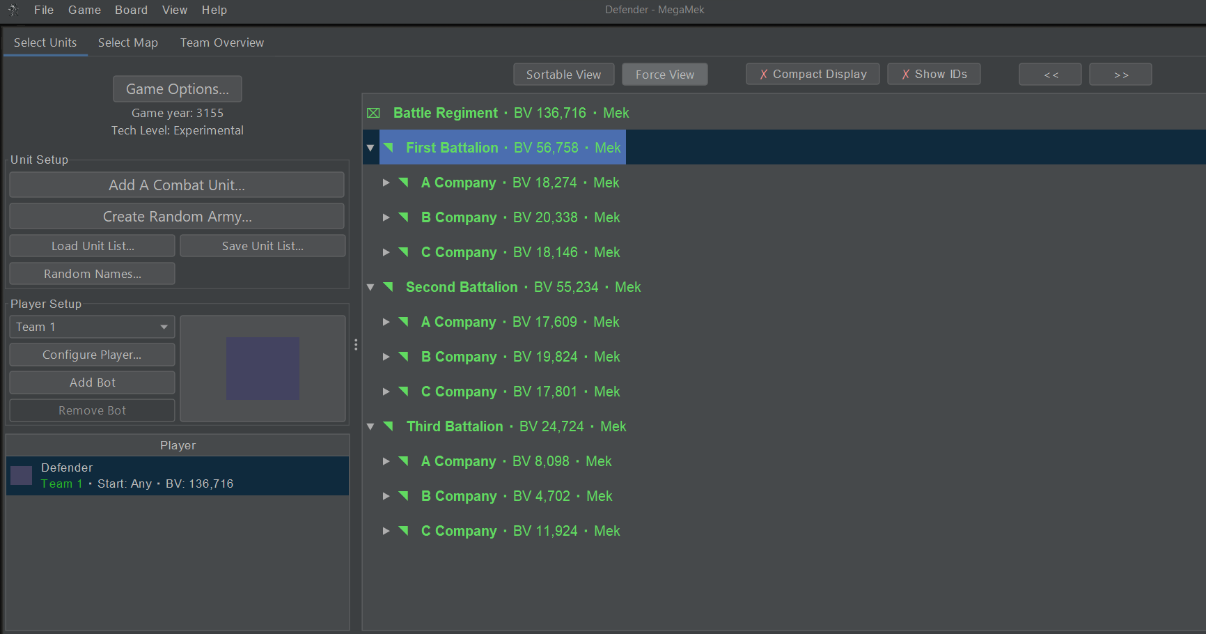 Ability to generate forces to play