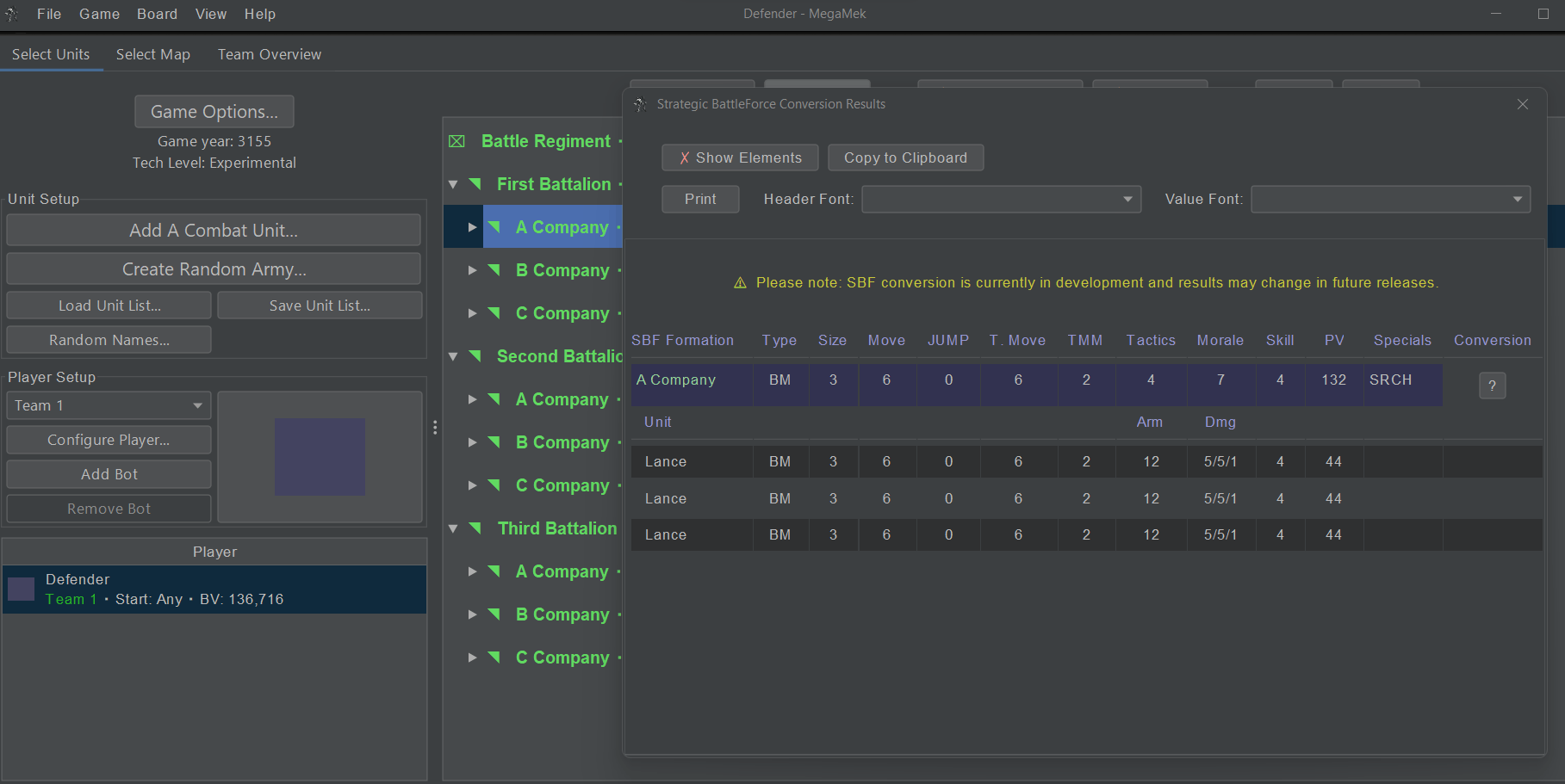 Strategic BattleForce Support